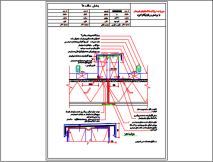 فایل اتوکد جزئیات درز انبساط سقف‌های شیبدار با پوشش ورق‌های گالوانیزه